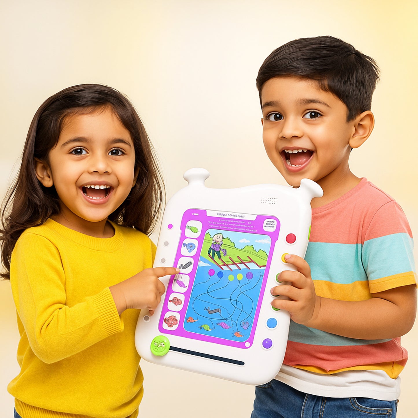 Thinking Logic Pad for Kids with 108 Cards and 216 Q&A. Reduce Kids Screen time, Encourages Self Learning and Cognitive Thinking