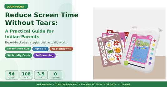 How to Reduce Screen Time Without Tears: A Practical Guide for Indian Parents of 3-5 Year Olds