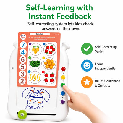 Thinking Logic Pad for Kids with 108 Cards and 216 Q&A. Reduce Kids Screen time, Encourages Self Learning and Cognitive Thinking