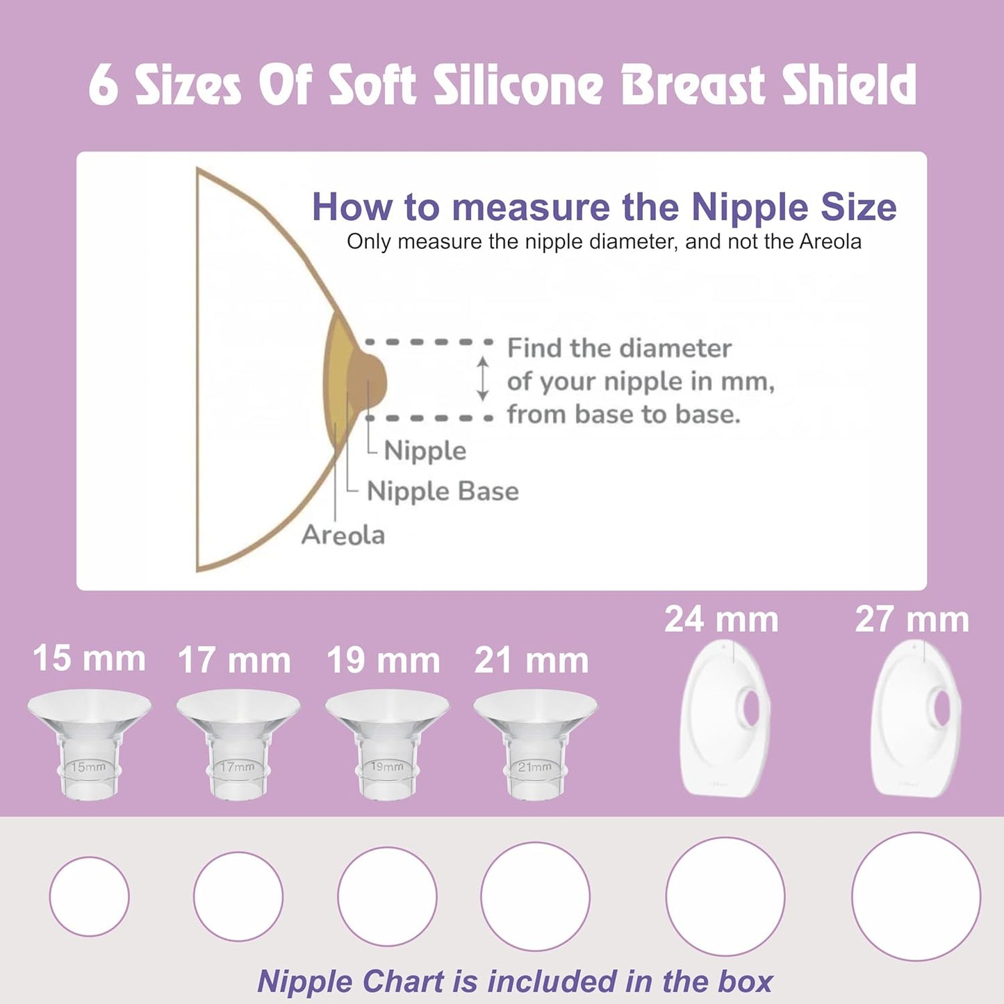 Wearable Electric Breast Pump | Hands-Free with 4 Modes | Multiple Flange Sizes | Type-C Charging | 150ml Milk Capacity