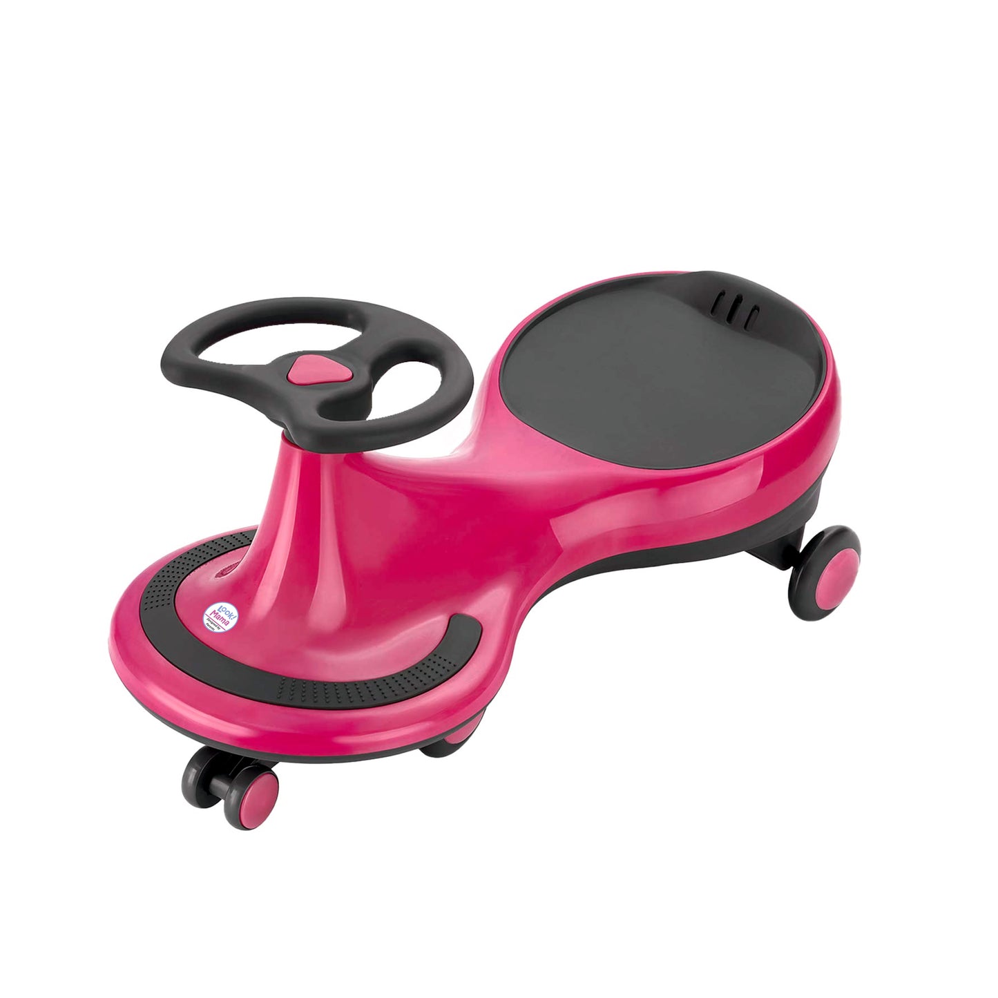 Kids Swing cum  Magic Car Ride-On Toy - Pink