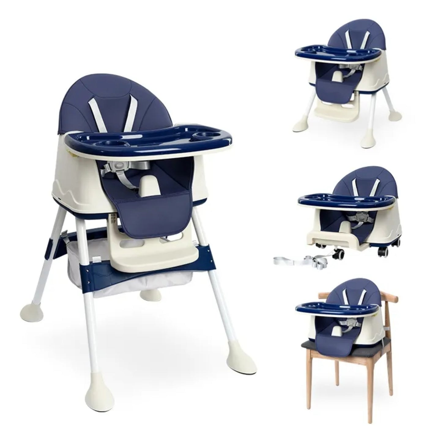 5 In 1 Adjustable Highchair With Feeding Table