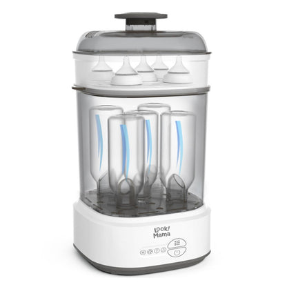 MEDITIVE Baby Bottle Steriliser and Dryer, Bottles Steam Steriliser for Baby Bottles, Electric Steriliser for Baby Bottles