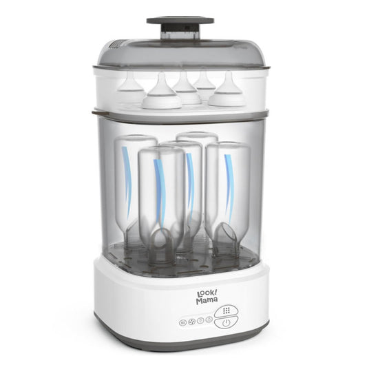 MEDITIVE Baby Bottle Steriliser and Dryer, Bottles Steam Steriliser for Baby Bottles, Electric Steriliser for Baby Bottles