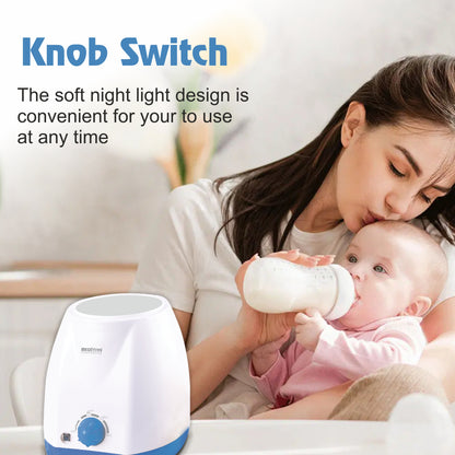 Baby Bottle Warmer, Bottle Warmer, Baby Defrost Warmer & Rapid Food Heater for Breastmilk, Precise Temperature Control