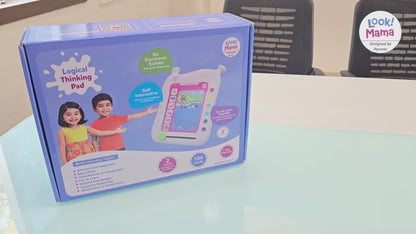 Thinking Logic Pad for Kids with 108 Cards and 216 Q&A. Reduce Kids Screen time, Encourages Self Learning and Cognitive Thinking